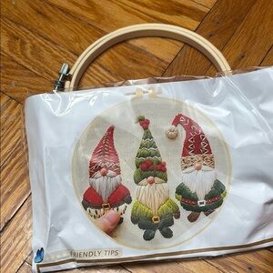 Festive Gnome Embroidery Kit